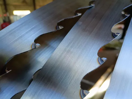 Sawmill Carbide Tipped Blade Wood Timber Log Pine Cutting Bandsaw Blade